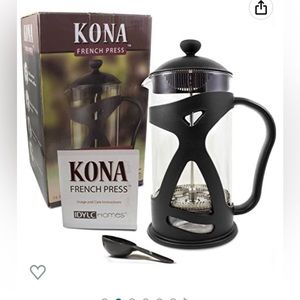 IDYLC Kona French Press. New in box. Never used.